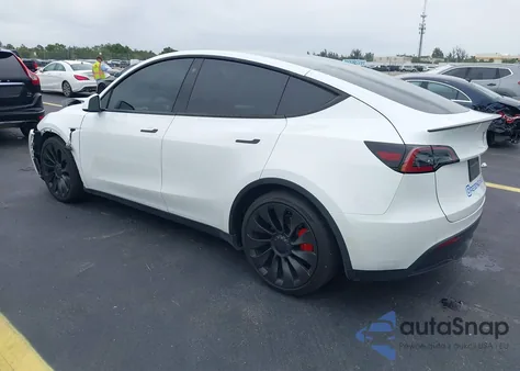 2022 Tesla Model Y Performance Dual Motor All-Wheel Drive из США, поврежденный, VIN 7SAYGDEF6NF545862